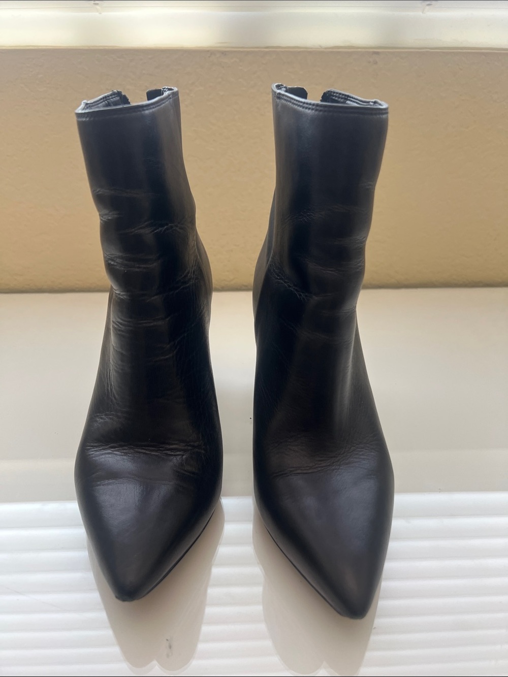 ALDO Women’s Black Pointed Toe Booties